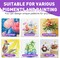 24-Pack 3x3 Inch Mini Magnetic Canvas Panels – Small Square Flat Canvases with 24 Soft Magnets for Acrylic, Oil, Watercolor Painting & DIY Crafts